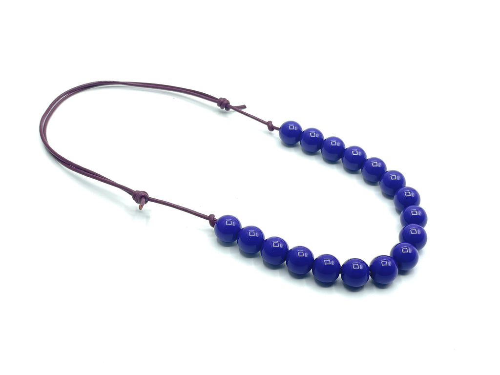 Ultra Purple Solid Bitty Beads