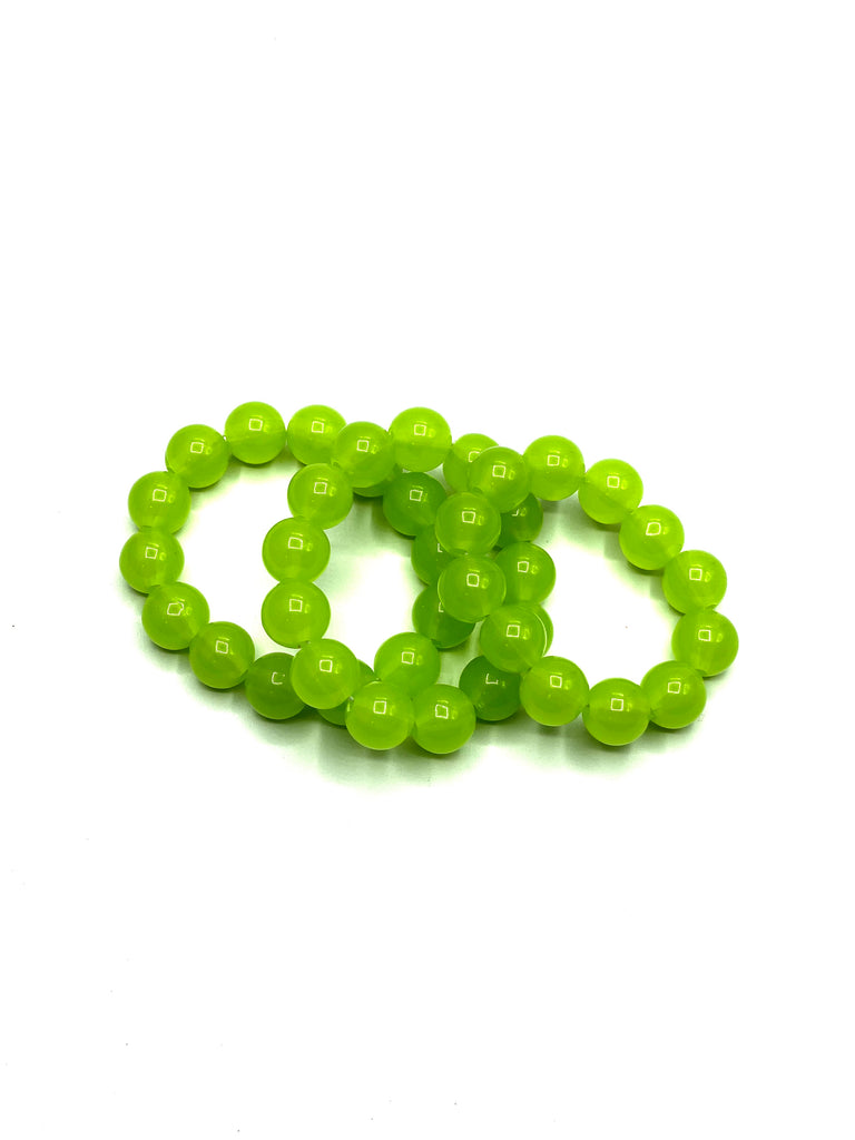 Green Jelly Bracelet