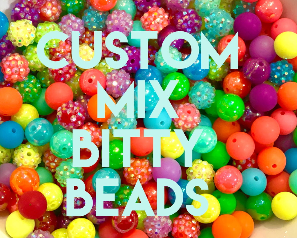 Custom Neon Mix Bitty Beads