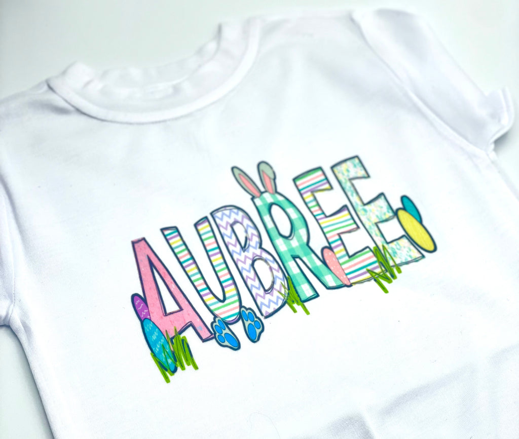 Personalized Easter Tee Shirt