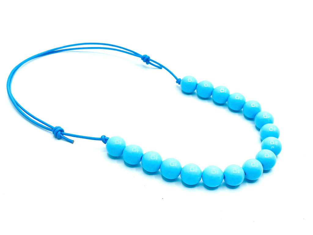Baby Blue Solid Bitty Beads