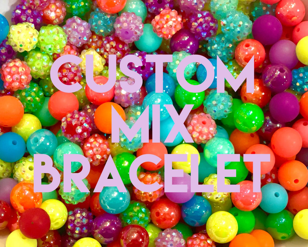 Custom Neon Mix Bracelet